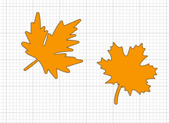 Black with Glitter Fall Leaves Tumbler