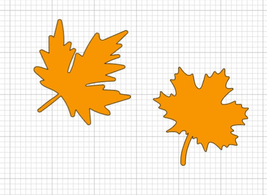 Black with Glitter Fall Leaves Tumbler